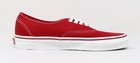 Vans Authentic Men Women Shoes Red White Canvas Sneakers