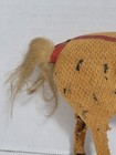 Vintage German Pull Toy Horse Wooden For Parts repair