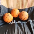Md Sports Dual Hoops Indoor Basketball Arcade Game  Electronic Scoring  3 Balls
