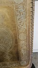 Antique Middle Eastern  Brass Tray With Arabic Calligraphy  38x25 Inches 