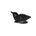 Vintage Inuit Eskimo Art Canada Stone Carved Duck Figure Signed   Numbered