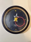 Retro 1980 s Clock Imagination 2 Yachiyo Moon   Stars Wall Clock By Ko Mizuyama