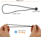 Ball Bungee Cords Heavy Duty 12 Inch Pack Of 10 Tarp Tent Camping Cargo Hoses