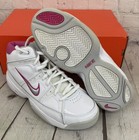 Nike 366842 141 Team Hustle D 4 Gs Youth Basketball Shoe White Pink Silver Us 6y