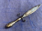 Antique Sterling Silver Sword Bookmark 9 36g Made In England Book Marking Tool