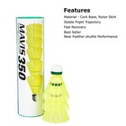 Badminton Yonex Mavis 350 Green Cap Nylon Shuttlecock  yellow 