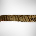 Vintage Goldtone Metal Mesh Slinky Belt Disco Glam Whimsigoth Ren Faire