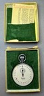 Hanhart Anker 11 Steine Stopwatch - 1 100 Sec Antimagnetic Mechanical 1950s   box