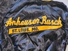 Vintage 80s Anheuser Busch Birdie Satin Jacket St Louis Usa Made Large