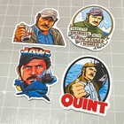 Jaws Stickers - Quint Tribute  Set Of 4 Collectible Pack
