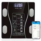 Smart Body Fat Scale Digital Bathroom Weight Scale Bluetooth Led Display