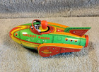 Schylling Collector Series Tin Friction Metal Rocket Racer Toy Pre-loved Vintage