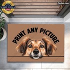 Custom Pet Portrait Doormat - Personalized Dog Or Cat Entry Rug For Home Decor