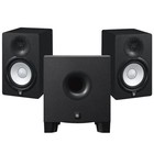 Yamaha Hs7 Studio Active Monitor Speakers   1 X Hs8s Active Studio Subwoofer