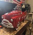 Vintage Coca-cola Pedal Car     Classic Red Wagon Style     Collector   s Edition