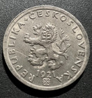 Czechoslovakia - Old Coin 20 Haleru 1921 First Czechoslovak Republic  