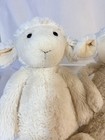 Retired Jellycat Bashful Lamb X2 Plush Sheep Soft Toy White Cream Stuffed