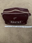Qantas Airlines Vintage Vinyl Cabin Bag 1940s To 1950s Australia
