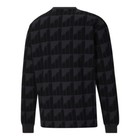 Puma Cordae Crew Neck Long Sleeve T-shirt Mens Black Casual Tops 53887975