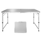 Villey Folding Camping Table Portable Outdoor Table W adjustable Leg 2ft 3ft 4ft