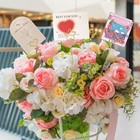 30pcs Gold Flower Card Holder Sticks  12 Inch Metal Wire Floral Picks  Gold7283