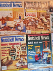 Nutshell News Magazine Lot 11 Issues 1996-1997 Dollhouse Miniatures Crafts 1 12