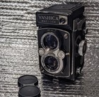 Yashica Mat 124 Tlr Medium Format Camera W yashica Tele wide Lenses   More