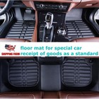 All Weather Xpe Floor Mats For 2004-2022 Toyota Prius Non-slip Rugs Liners