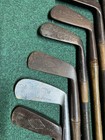 11 Antique Vintage Hickory Wood Shaft Golf Club Clubs Need Work Condition Issues