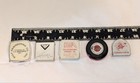 6 Vintage Mini Measuring Tape Lot Advertising Engineering Foundry Photography