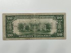 1934 A  20 Twenty Dollar Hawaii Emergency Issue San Francisco Frn Note Scarce