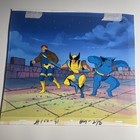 X-men Animation Cel Wolverine Marvel  Comics Production Art Cartoons I4