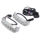 Led Chrome Saddlebag Brake Turn Light Clear Lens For Flhr Flhtkse Flhrse Fltruse