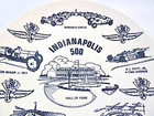 Vintage Indianapolis   Indy 500 Race Souvenir Ironstone Collectors Plate
