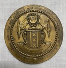 Bronze Commemorative Medal   Nyc Board Of Aldermen   Holland Society