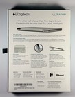 New Logitech Ultra Thin Magnetic Clip On Keyboard Silver Cover For Ipad Mini
