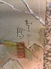 Japanese Painting Hanging Scroll Japan Landscape Vintage Old Kitagami G162