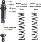 90mm 105mm 1 10 Rc Oil Shock Absorberr For Hoss bandit ford vorteks part Replace