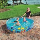 Bestway H2ogo Fill N Fun Kid Kiddie Wading Swimming Snap Pool 72x15