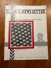 Free Ship  1934 Science Newsletter Magazine  lot Of 3 