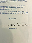 Ford Frick Signed Offer Contract Letter To Jocko Conlan  hof - Umpire  1940 Auto