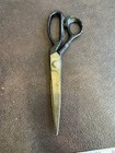 Vintage 9 5   tailor Shears Scissors Dressmaker Black Handle Stainless Steel