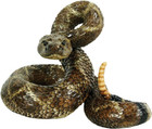 Michael Carr Designs 80057 Western Diamondback Rattlesnake Outdoor Statue  Large