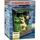 5 Gallon Glass Led Aquarium Kit Hidden Filtration Easy Access Indoor Fish Tank