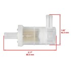 Fuel Filter Fits Kawasaki Zx900c e f Ninja Zx-9r Zx9r 1998 1999-2003 49019-1083