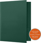 25 Count  Green  Two Pocket Presentation Folders  Perfect For Sales Material  Im