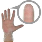 Dealmed Vinyl Exam Gloves  Disposable  Latex-free Clear  small  Box Of 100 