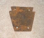 Antique Shannon   Co Philadelphia Pa Contractors Supplies Cast Iron Sign Plate