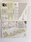 Kruger National Park Map English Vintage Safari Wildlife Fold Out Guide