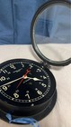 Chelsea Clock Vintage Desk Wall Clock Working Black Cover 26cm Antique Rare